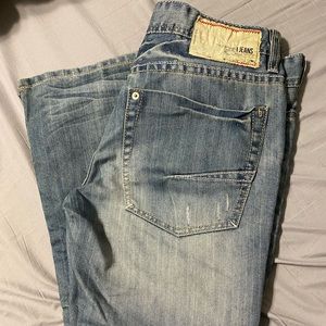 Men’s slim boot cut jeans